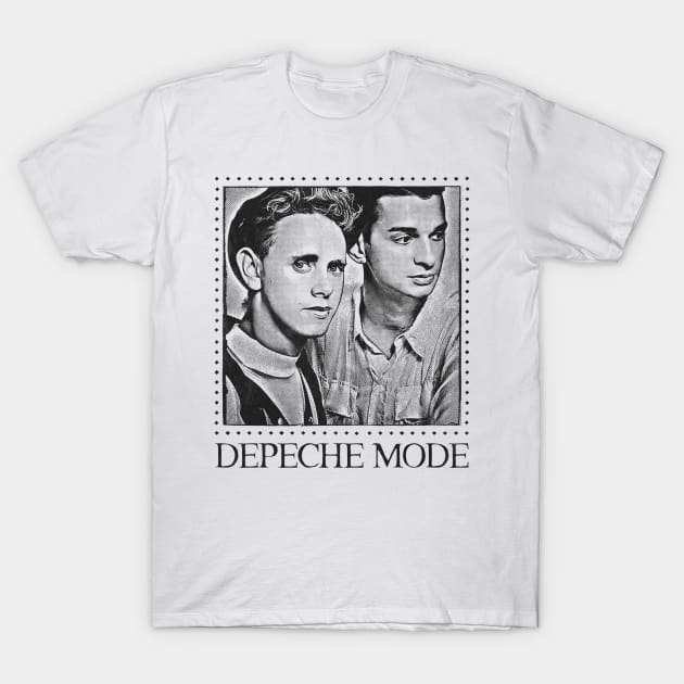 Depeche Mode 80s \ Original Faded Style Design T-Shirt by DankFutura